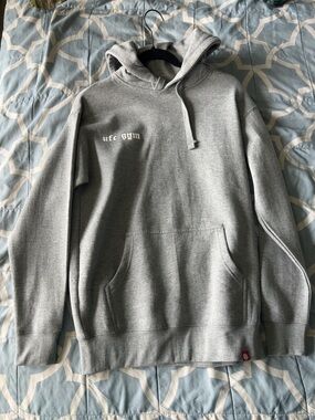 UFC Women's Gray Pullover Hoodie